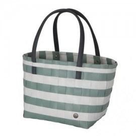 Bolso color block vintage vert