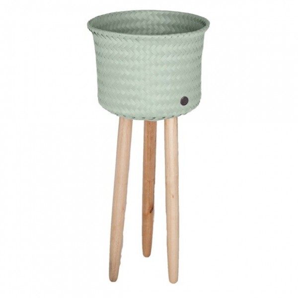 Cesto Up high verde grisaceo