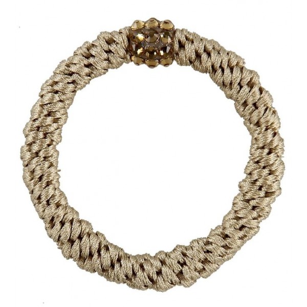 Elastique Kknekki Rhinestone beige