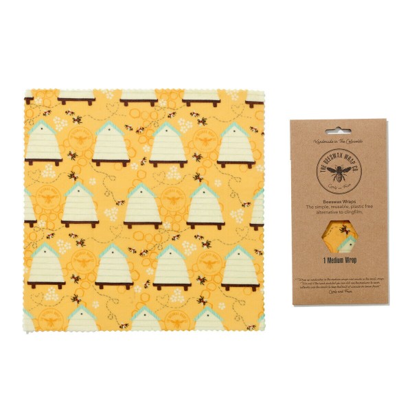 Papel encerado reutilizable Beeswax Medio