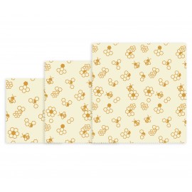 Papel de cera de abejas, 3 piezas