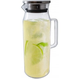 Jarra de cristal con asa 1500 ml