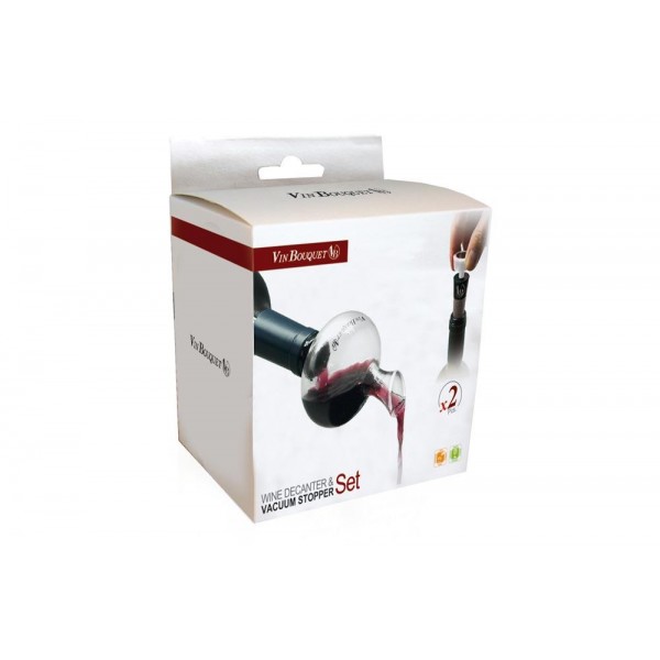 Decanter + Bouchon set
