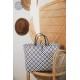 Bolso motif bleu