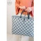 Bolso motif bleu
