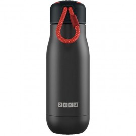 Botella termo Zoku 350 ml negro