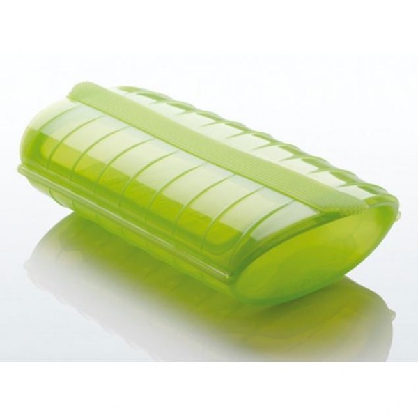 Estuche de vapor, 1-2 personas verde, sin bandeja