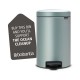 Cubo newicon pedal 12 l. metallic mint Brabantia