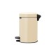 Cubo pedal 3 l. almond newicon Brabantia
