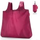 Sac mini maxi shopper poche rouge fonçe