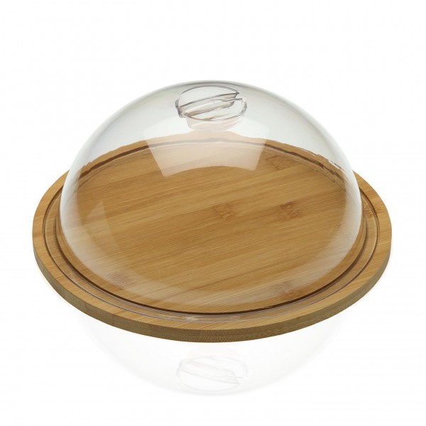 Quesera Bambú con tapa