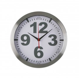 Horloge cuisine argent