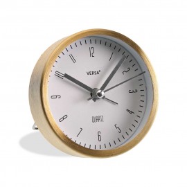 Reloj despertador oro 9 cm