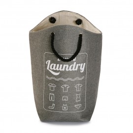 Bolsa ropa sucia gris