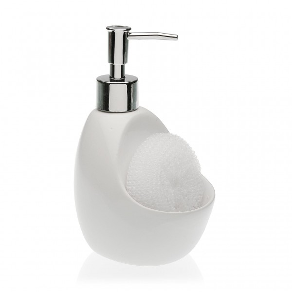 Dispensador Jabón con estropajo