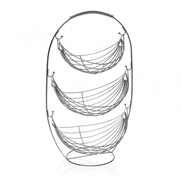 Frutero de tres pisos