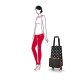 Foldable trolley Reisenthel Dots mix