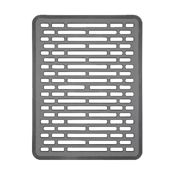 Xamonia Esterilla escurridora para fregadero de cocina gris PVC, antideslizante, 45 x 36 cm 