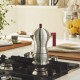 Cafetera Pulcina 6 tazas roja inducción Alessi