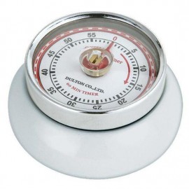 Minutero Retro blanco