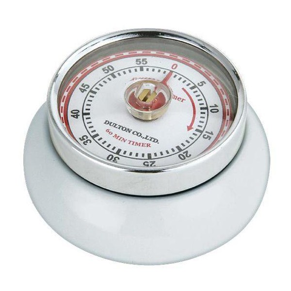 Minutero Retro blanco