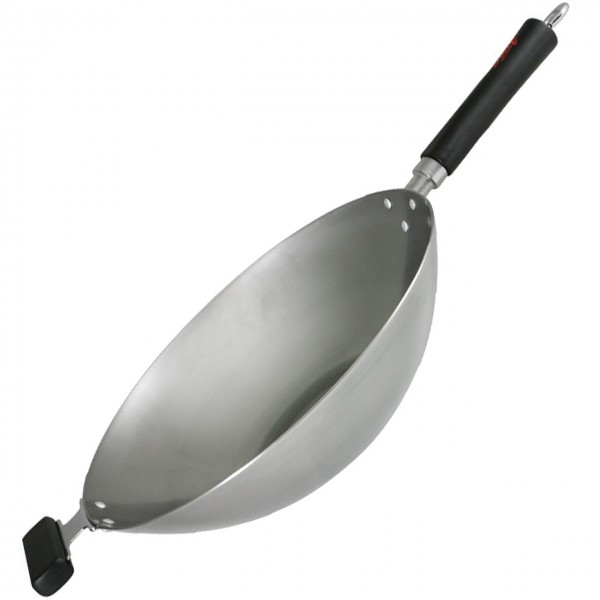 Wok 35 cm fer