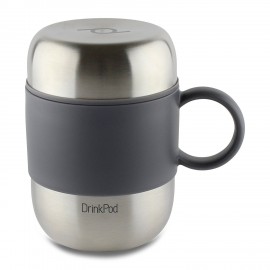 Vaso térmico con asa acero 0,28 l.