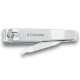 Coupe ongles cromé 8 cm avec râpe