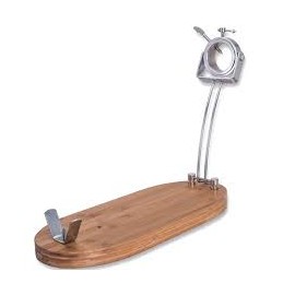 Soporte jamonero plegable cabezal giratorio