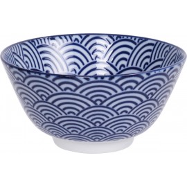 Bowl nippon bleu 12 cm vagues