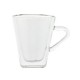 Taza café doble cristal (2 x) 10,5 cl.