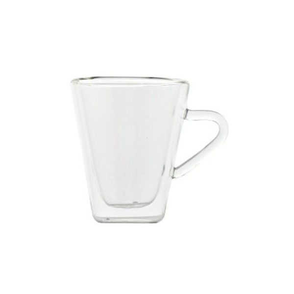 Taza café doble cristal (2 x) 10,5 cl. - Things-store