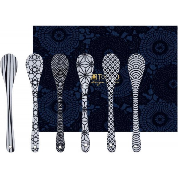 Set de cucharas de café black nippon Tokyo