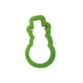 Cortador muñeco nieve decora