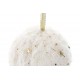 Boule deco polystir blanc