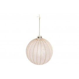 Boule deco verre glacé