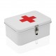 Trousse de premiers secours blanche