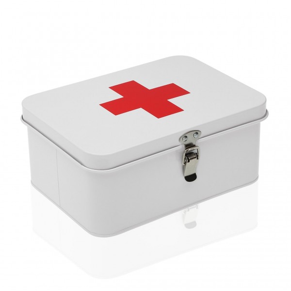 Trousse de premiers secours blanche