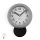 Horloge cuisine gris
