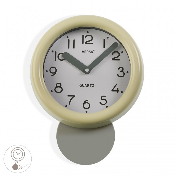 Reloj de Cocina beige