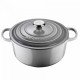 Cocotte ronde gris 26