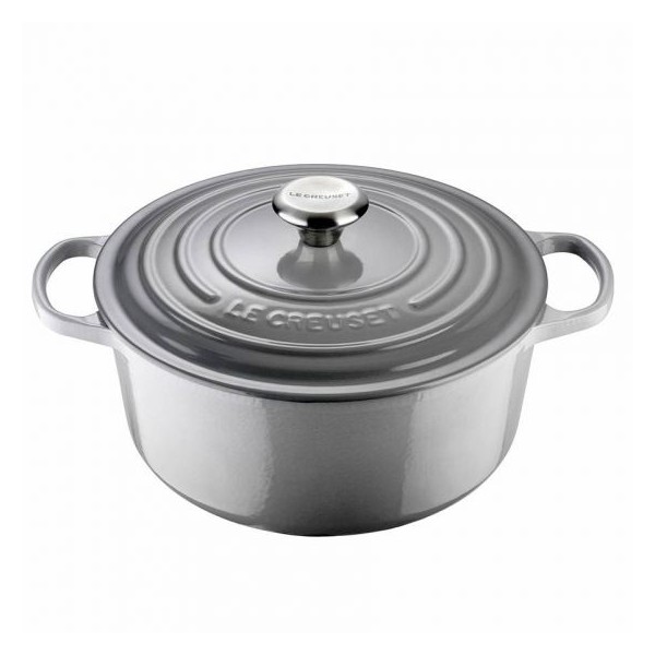 Cocotte ronde gris 26