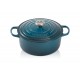 Cocotte redonda Le Creuset 24 Deep teal