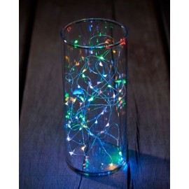 Luces decorativas led 40 colour knirke argent