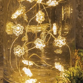 Luces decorativas led 40 Nynne vert