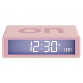 Reloj despertador Lexon Flip+ rosa