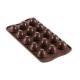 MOULE EN SILICONE Petits chocolats Spiral 3d