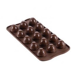 MOULE EN SILICONE Petits chocolats Spiral 3d