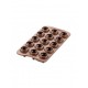 MOULE EN SILICONE Petits chocolats arbres 3d
