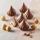 MOULE EN SILICONE Petits chocolats flame 3d